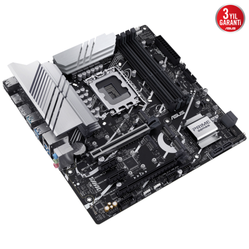 ASUS Prime Z790M-Plus D4 Intel Z790 Soket 1700 DDR4 5333(OC)MHz mATX Gaming (Oyuncu) Anakart