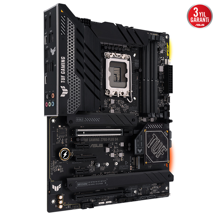 ASUS TUF Gaming Z790-Plus D4 Intel Z790 Soket 1700 DDR4 5333(OC)MHz ATX Gaming (Oyuncu) Anakart
