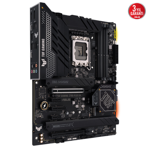ASUS TUF Gaming Z790-Plus D4 Intel Z790 Soket 1700 DDR4 5333(OC)MHz ATX Gaming (Oyuncu) Anakart