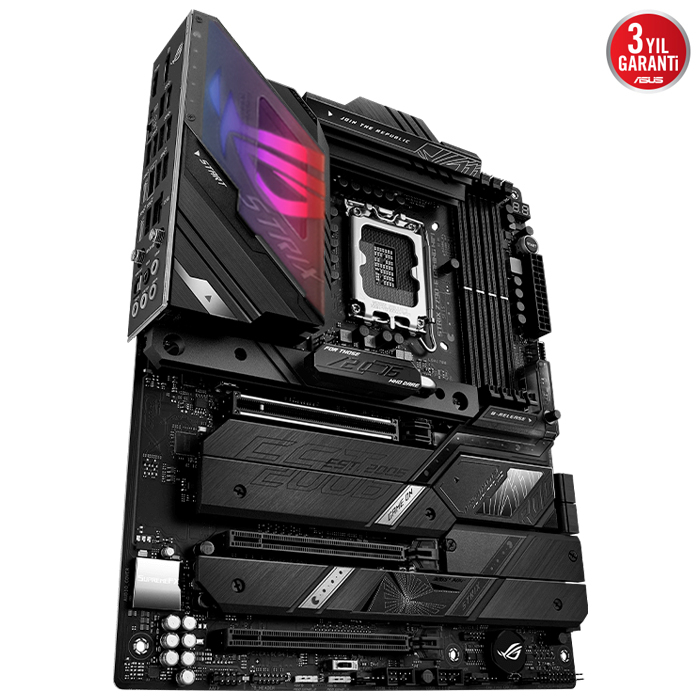 ASUS ROG Strix Z790-E Gaming WIFI Intel Z790 Soket 1700 DDR5 7800(OC)MHz ATX Gaming (Oyuncu) Anakart