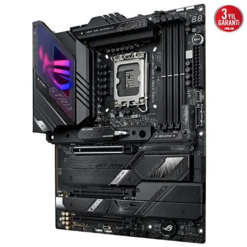 ASUS ROG Strix Z790-E Gaming WIFI Intel Z790 Soket 1700 DDR5 7800(OC)MHz ATX Gaming (Oyuncu) Anakart