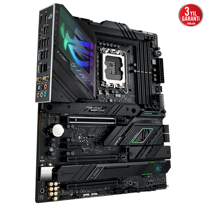 ASUS ROG Strix Z790-F Gaming WIFI Intel Z790 Soket 1700 DDR5 7800(OC)MHz ATX Gaming (Oyuncu) Anakart