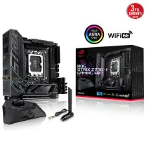 ASUS ROG Strix Z790-I Gaming WIFI Intel Z790 Soket 1700 DDR5 7600(OC)MHz Mini-ITX Gaming Anakart