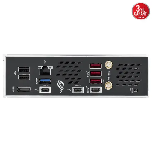 ASUS ROG Strix Z790-I Gaming WIFI Intel Z790 Soket 1700 DDR5 7600(OC)MHz Mini-ITX Gaming Anakart