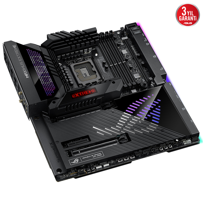 ASUS ROG Maximus Z790 Extreme Intel Z790 Soket 1700 DDR5 7800(OC)MHz E-ATX Gaming (Oyuncu) Anakart
