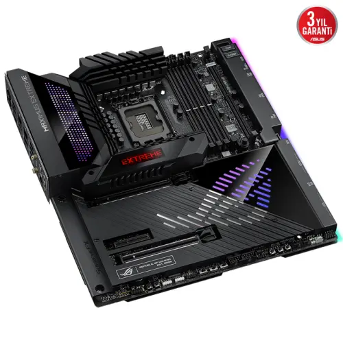 ASUS ROG Maximus Z790 Extreme Intel Z790 Soket 1700 DDR5 7800(OC)MHz E-ATX Gaming (Oyuncu) Anakart