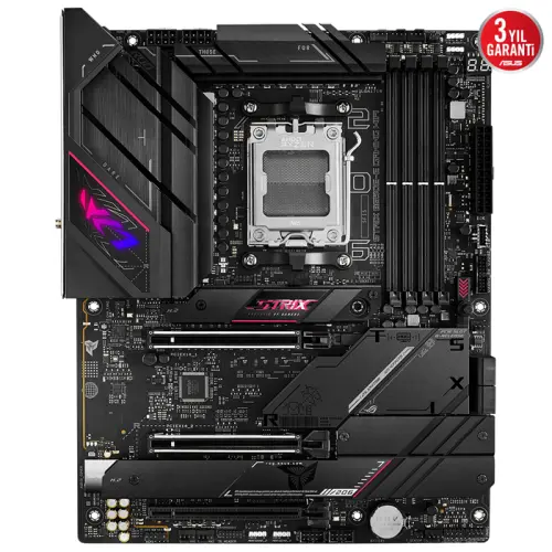 Asus ROG Strix B650E-E Gaming WIFI AMD B650 Soket AM5 DDR5 6400(OC)MHz ATX Gaming (Oyuncu) Anakart