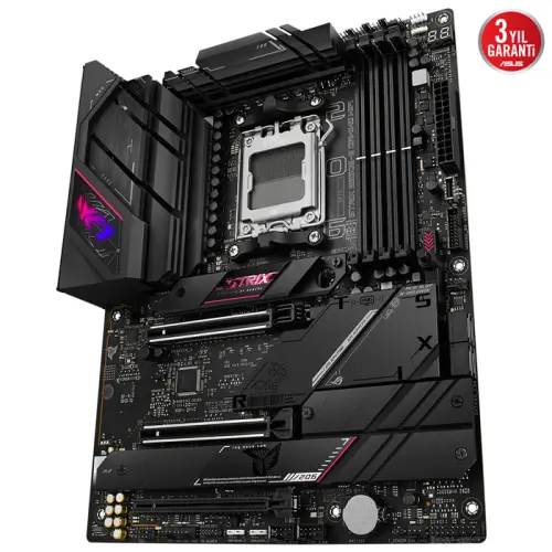 ASUS ROG Strix B650E-E Gaming WIFI AMD B650 Soket AM5 DDR5 6400(OC)MHz ATX Gaming (Oyuncu) Anakart