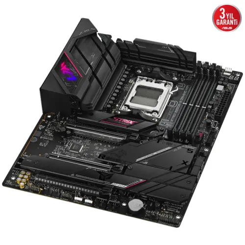 Asus ROG Strix B650E-E Gaming WIFI AMD B650 Soket AM5 DDR5 6400(OC)MHz ATX Gaming (Oyuncu) Anakart