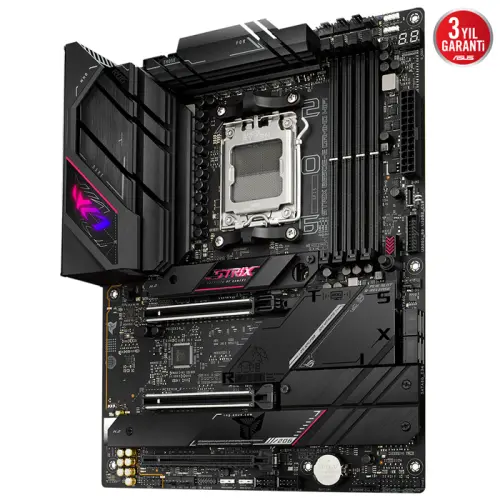 ASUS ROG Strix B650E-E Gaming WIFI AMD B650 Soket AM5 DDR5 6400(OC)MHz ATX Gaming (Oyuncu) Anakart