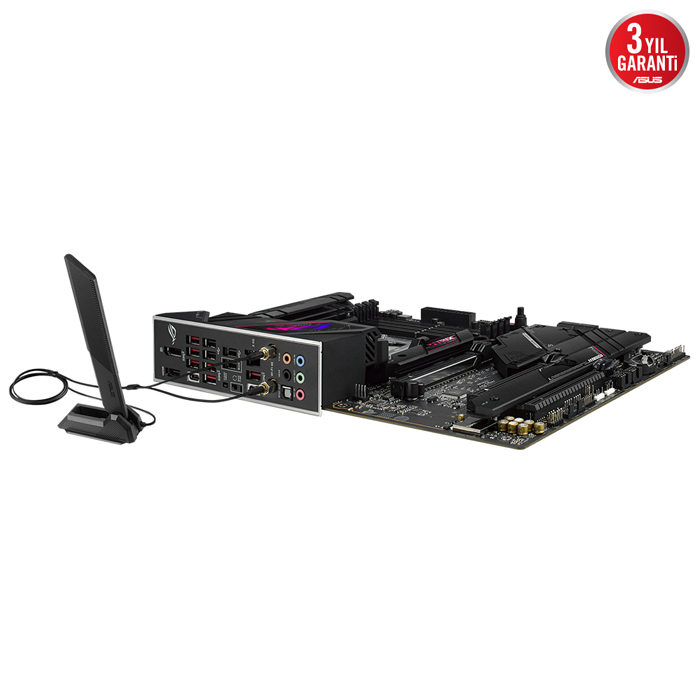 ASUS ROG Strix B650E-E Gaming WIFI AMD B650 Soket AM5 DDR5 6400(OC)MHz ATX Gaming (Oyuncu) Anakart