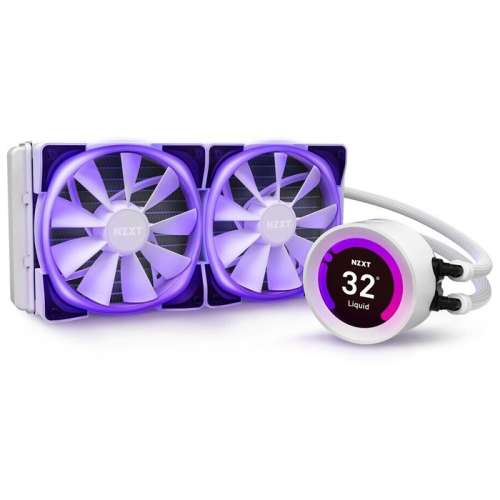NZXT Kraken Z53 RGB RL-KRZ53-RW 240mm Beyaz İşlemci Sıvı Soğutucu