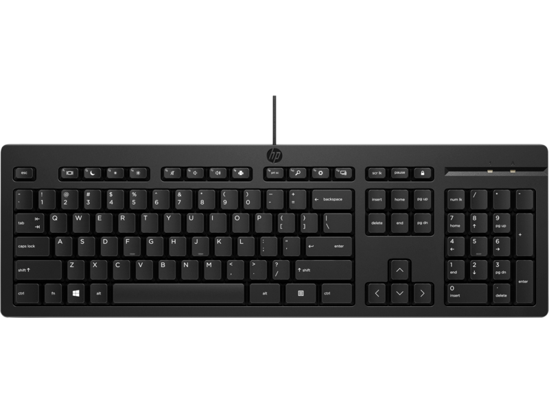HP 125 266C9AA Kablolu Türkçe Q Klavye