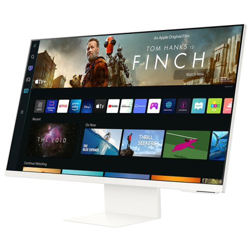 Samsung M8 LS32BM801UUXUF 31.5″ 4ms 60Hz SlimFit Kamera VA 4K UHD Beyaz Akıllı Monitör