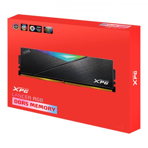 XPG Lancer RGB AX5U5600C3616G-DCLARBK 32GB (2x16GB) DDR5 5600MHz CL36 ...