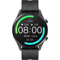 Imilab W12 Siyah SpO2 Ölçer HD Ekran Akıllı Saat