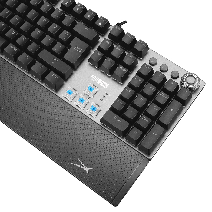 Altec Lansing ALGK8614 Blue Switch Rainbow TR Q Mekanik Kablolu Gaming (Oyuncu) Klavye