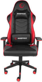 Rampage KL-R99 X-Jammer 3D Kolçak Kırmızı/Siyah Gaming (Oyuncu) Koltuğu