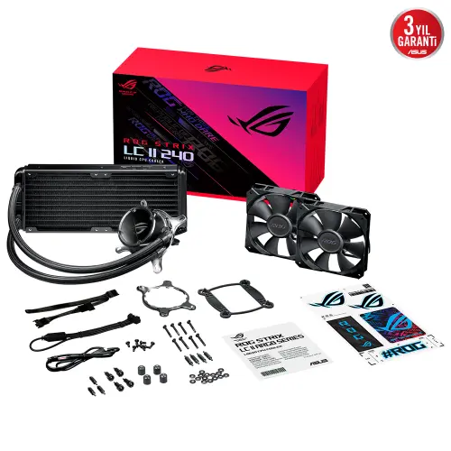ASUS ROG Strix LC II 240 240mm RGB İşlemci Sıvı Soğutucu (90RC00E0-M0UAY0)