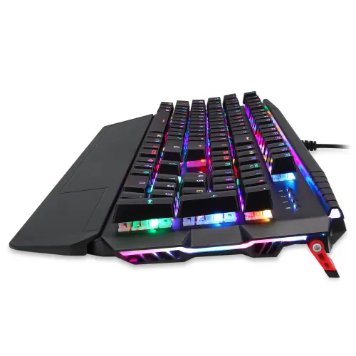 GamePower Katana Outemu Red Switch USB RGB Gaming Mekanik Klavye English Q Layout