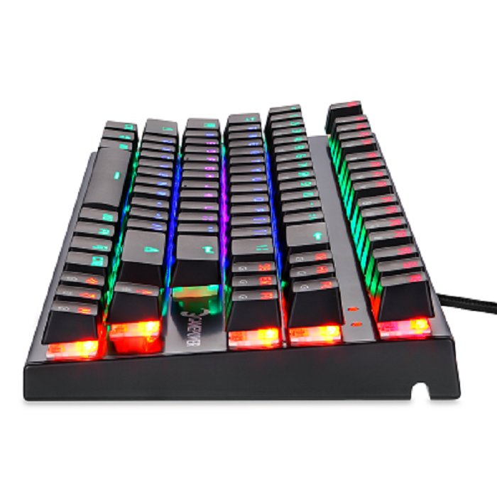 GamePower Warlock Compact Mekanik Blue Switch English Q Layout USB Gaming Mekanik Klavye