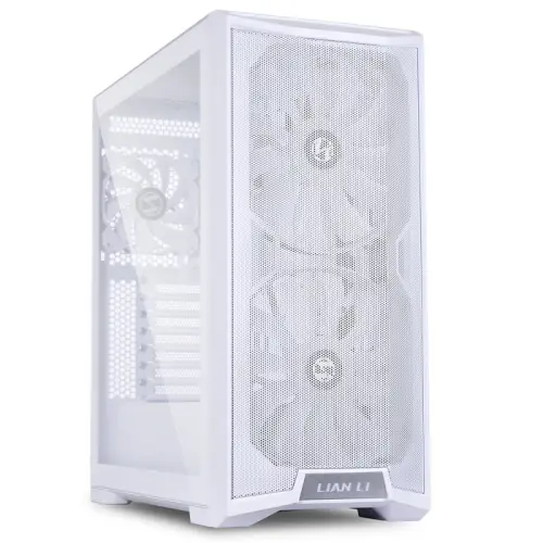 Lian Li Lancool 215 Snow Beyaz RGB Mid-Tower E-ATX Gaming (Oyuncu) Kasa (G99.LAN215W.00)