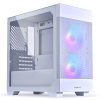 Lian Li Lancool 205M Mesh Snow 2x140mm ARGB Fan Temperli Cam USB 3.0 Mesh Beyaz mATX Mid-Tower Gaming (Oyuncu) Kasa