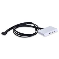Lian Li O11D Evo Additional I/O Kit White O11DE-3W 1xUSB 3.1 Type-C / 2xUSB 3.0 Type-A Beyaz Ek G/Ç Paneli Kiti (O11 Dynamic Evo ile Uyumlu)