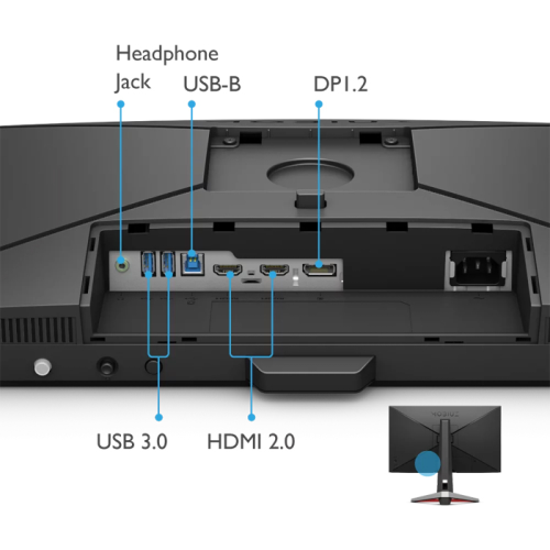 BenQ Mobiuz EX240 23.8″ 1ms 165Hz FreeSync Premium IPS Full HD Gaming (Oyuncu) Monitör