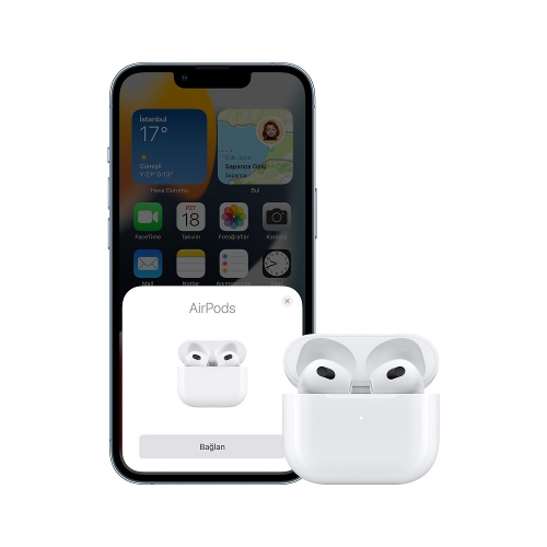 Apple AirPods 3.Nesil ve Lightning Şarj Kutusu MPNY3TU/A