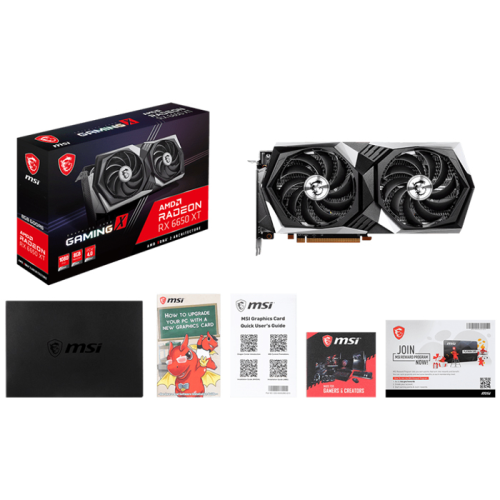 MSI Radeon RX 6650 XT GAMING X 8G 8GB GDDR6 128Bit DX12 Gaming (Oyuncu) Ekran Kartı