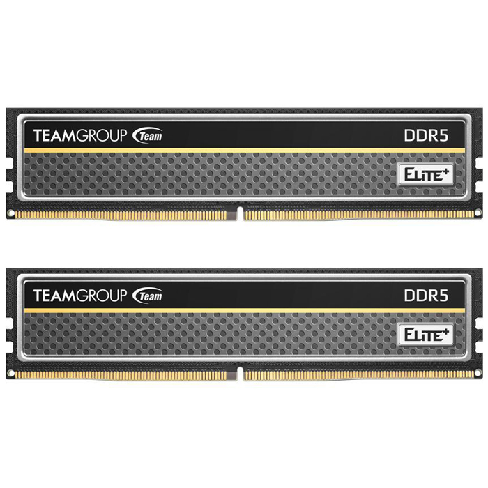 Team Elite Plus 16GB (2x8GB) 4800MHz DDR5 CL40 Siyah U-DIMM RAM (TPBD516G4800HC40DC016)