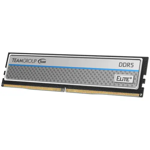 Team Elite Plus 16GB (1x16GB) 4800MHz DDR5 CL40 Gümüş U-DIMM RAM (TPSD516G4800HC4001)
