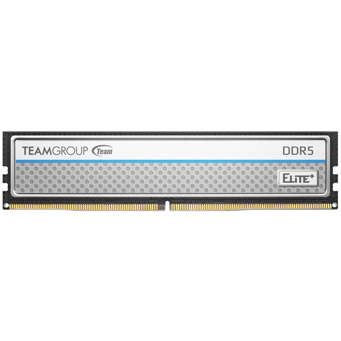 Team Elite Plus 16GB (1x16GB) 4800MHz DDR5 CL40 Gümüş U-DIMM RAM (TPSD516G4800HC4001)