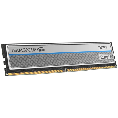 Team Elite Plus 16GB (1x16GB) 4800MHz DDR5 CL40 Gümüş U-DIMM RAM (TPSD516G4800HC4001)