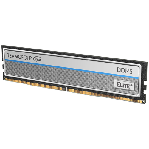 Team Elite Plus 16GB (1x16GB) 4800MHz DDR5 CL40 Gümüş U-DIMM RAM (TPSD516G4800HC4001)