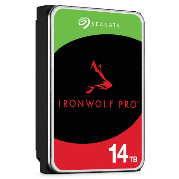 Seagate IronWolf Pro ST14000NE0008 14TB 7200RPM 256MB 255MB/s 3.5” SATA 3 NAS Harddisk