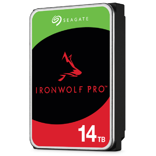 Seagate IronWolf Pro ST14000NE0008 14TB 7200RPM 256MB 255MB/s 3.5” SATA 3 NAS Harddisk