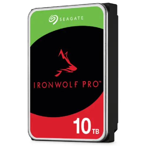 Seagate IronWolf Pro ST10000NE000 10TB 7200RPM 256MB 240MB/s 3.5” SATA 3 NAS Harddisk