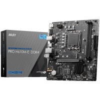 MSI PRO H610M-E DDR4 Intel H610 Soket 1700 DDR4 3200MHz mATX Gaming (Oyuncu) Anakart