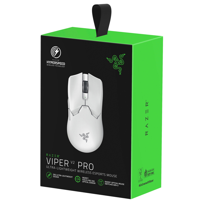 Razer Viper V2 Pro White RZ01-04390200-R3G1 30000 DPI 5 Tuş Optik Beyaz Kablosuz Gaming (Oyuncu) Mouse