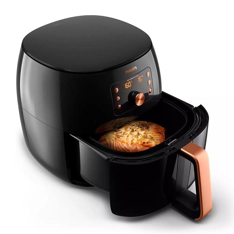 Philips Airfryer XXL HD9867/90 Premium Siyah Fritöz
