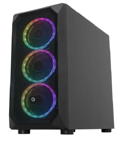 Frisby FC-9315G 600W 80+ Dahili PSU'lu USB 3.0 4xRGB Fan ATX Mid-Tower Gaming (Oyuncu) Kasa