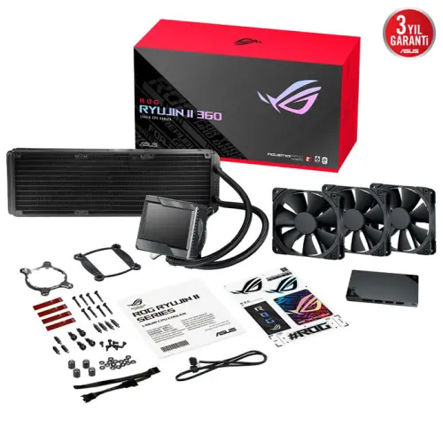 Asus ROG Ryujin II 360 LGA 1700 / AM5 360mm İşlemci Sıvı Soğutucu (90RC00B0-M0UAY2)