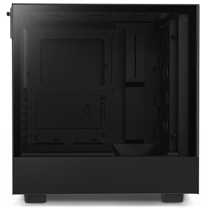 NZXT H5 Elite CC-H51EB-01 2x140mm RGB/1x120mm Temperli Cam USB Type-C Siyah E-ATX Mid-Tower Gaming (Oyuncu) Kasa
