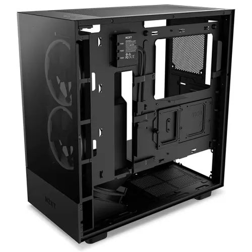 NZXT H5 Elite CC-H51EB-01 2x140mm RGB/1x120mm Temperli Cam USB Type-C Siyah E-ATX Mid-Tower Gaming (Oyuncu) Kasa