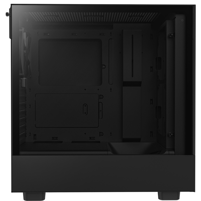 NZXT H5 Flow CC-H51FB-01 2x120mm Mesh Temperli Cam USB Type-C Siyah E-ATX Mid-Tower Gaming (Oyuncu) Kasa