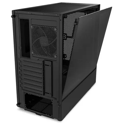 NZXT H5 Flow CC-H51FB-01 2x120mm Mesh Temperli Cam USB Type-C Siyah E-ATX Mid-Tower Gaming (Oyuncu) Kasa