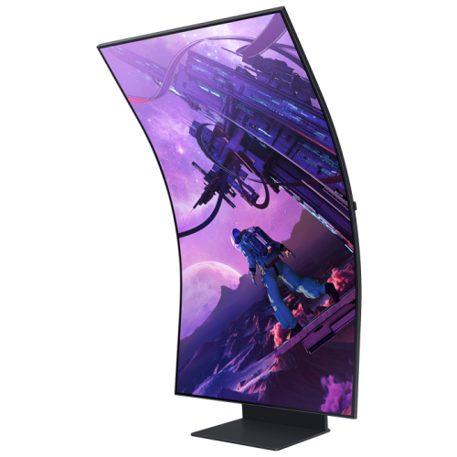 Samsung Odyssey Ark LS55BG970NUXUF 55” 1ms 165Hz FreeSync Premium Pro VA 4K UHD Curved Gaming (Oyuncu) Monitör