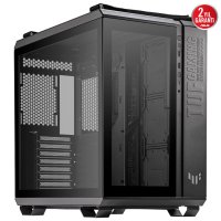 Asus TUF Gaming GT502 V2 Temperli Cam USB Type-C Siyah ATX Mid-Tower Gaming (Oyuncu) Kasa
